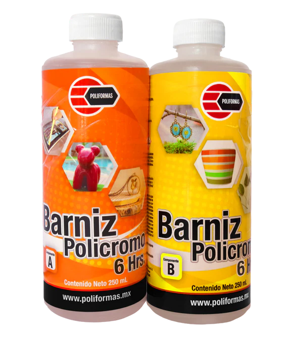 BARNIZ POLICROMO A-B (6) 1/4 LT. 2da