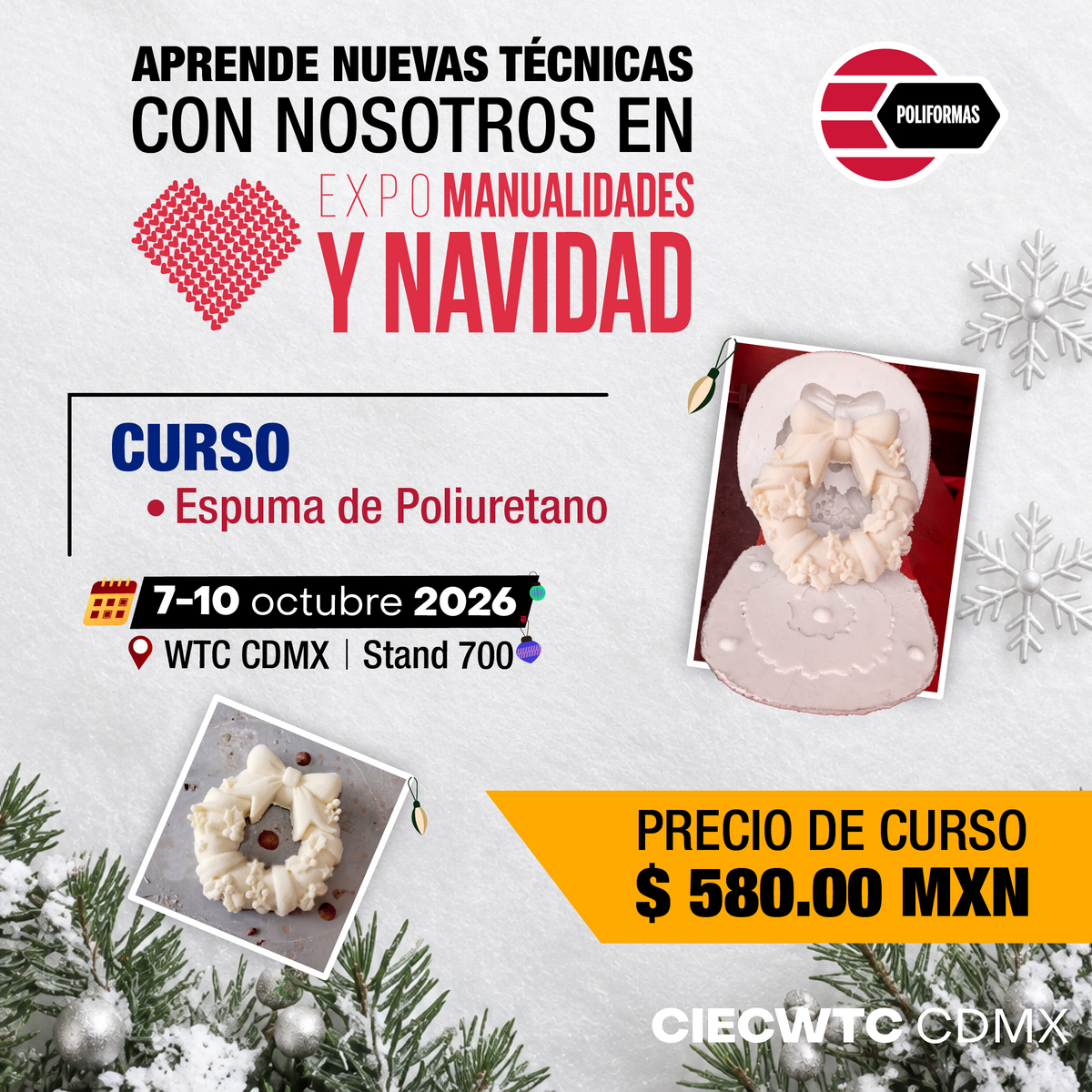 Curso de Espuma de Poliuretano para Vaciado (Expo)