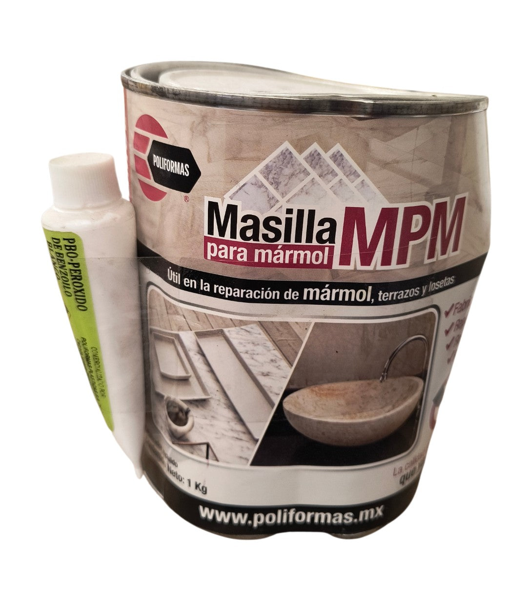 Masilla MPM 1 kg 2da