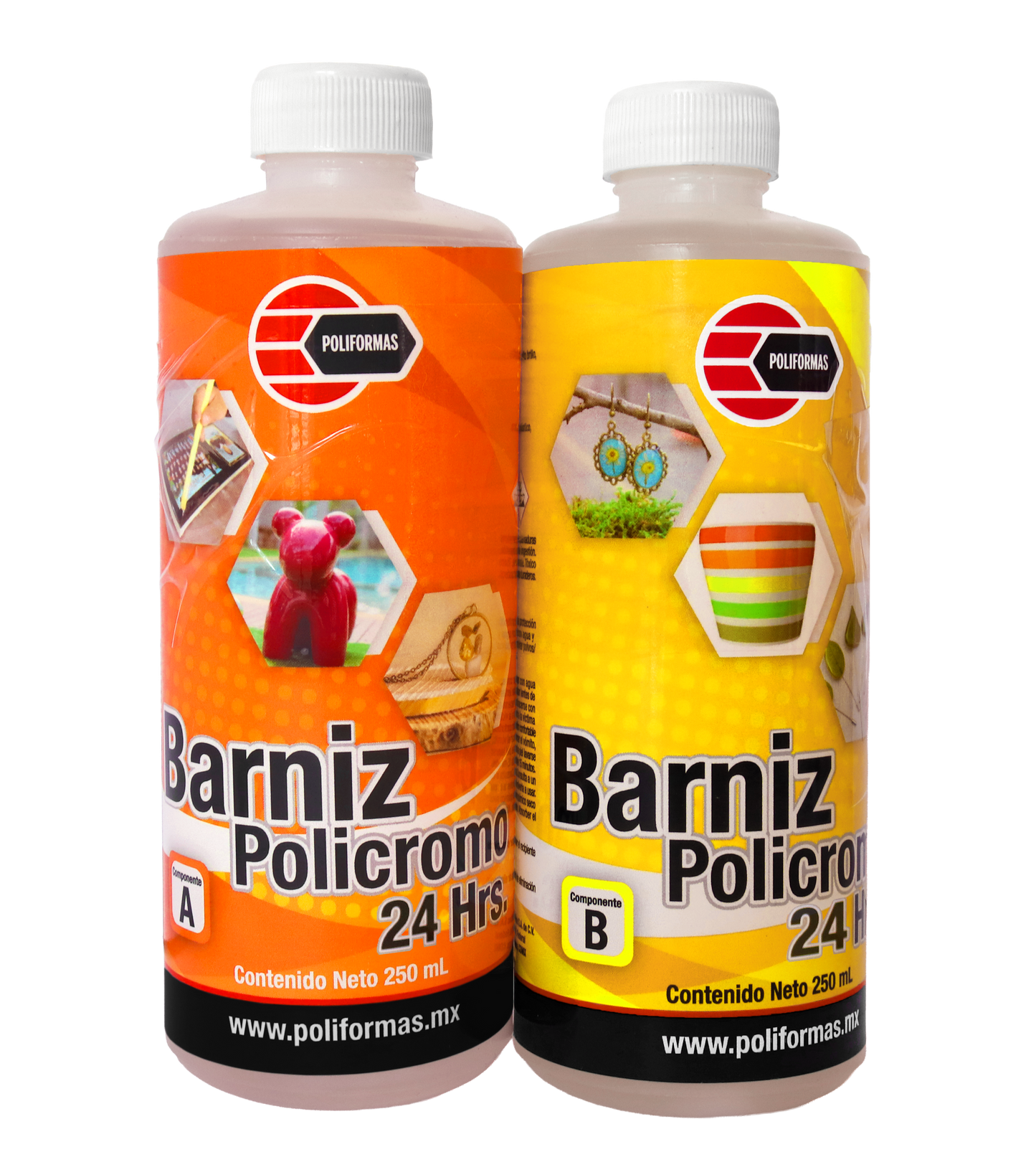 Resina Epóxica Barniz Policromo A-B Secado 24 hrs.