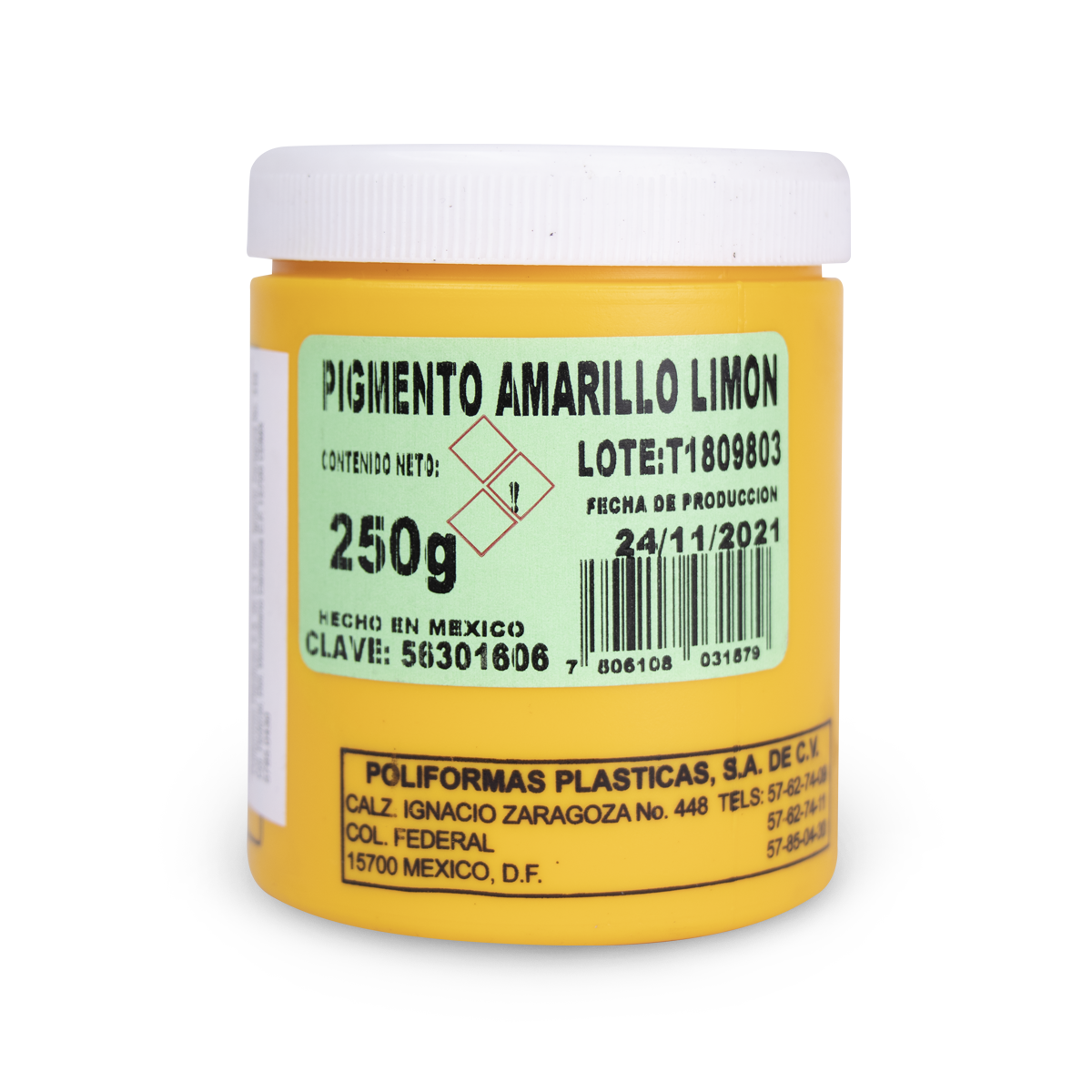 Pigmento en pasta 250g - POLIFORMAS PLÁSTICAS