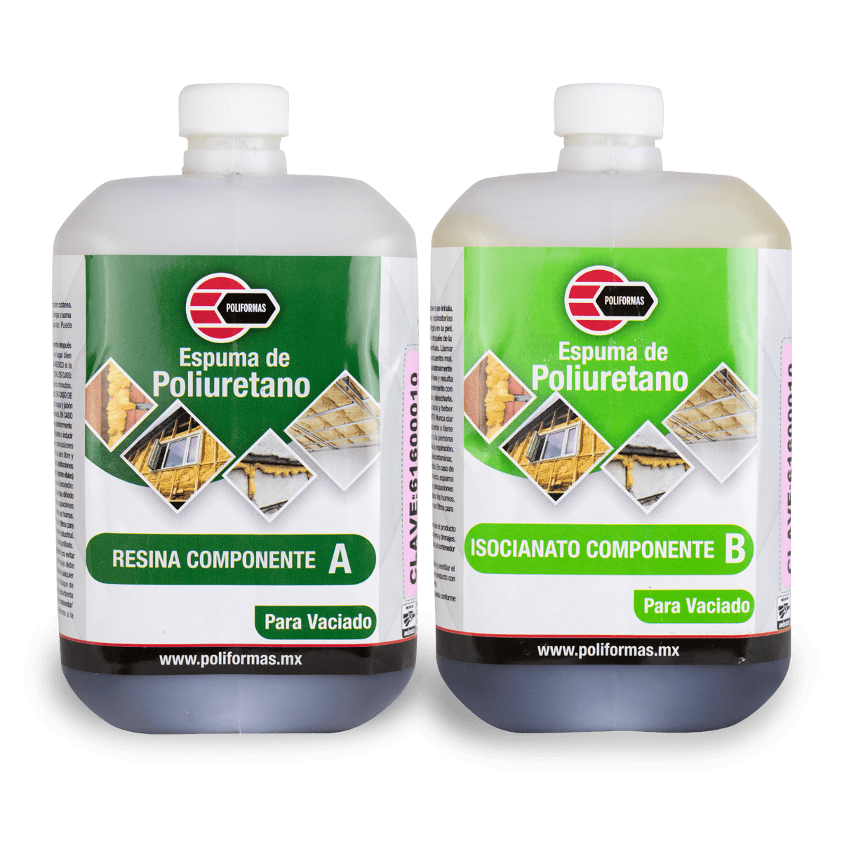 Espuma de poliuretano para vaciado - POLIFORMAS PLÁSTICAS