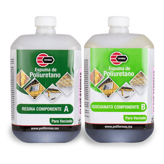 Espuma de poliuretano para vaciado - POLIFORMAS PLÁSTICAS