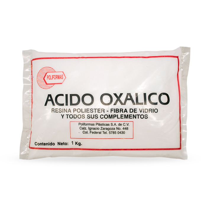 Ácido Oxálico - POLIFORMAS PLÁSTICAS