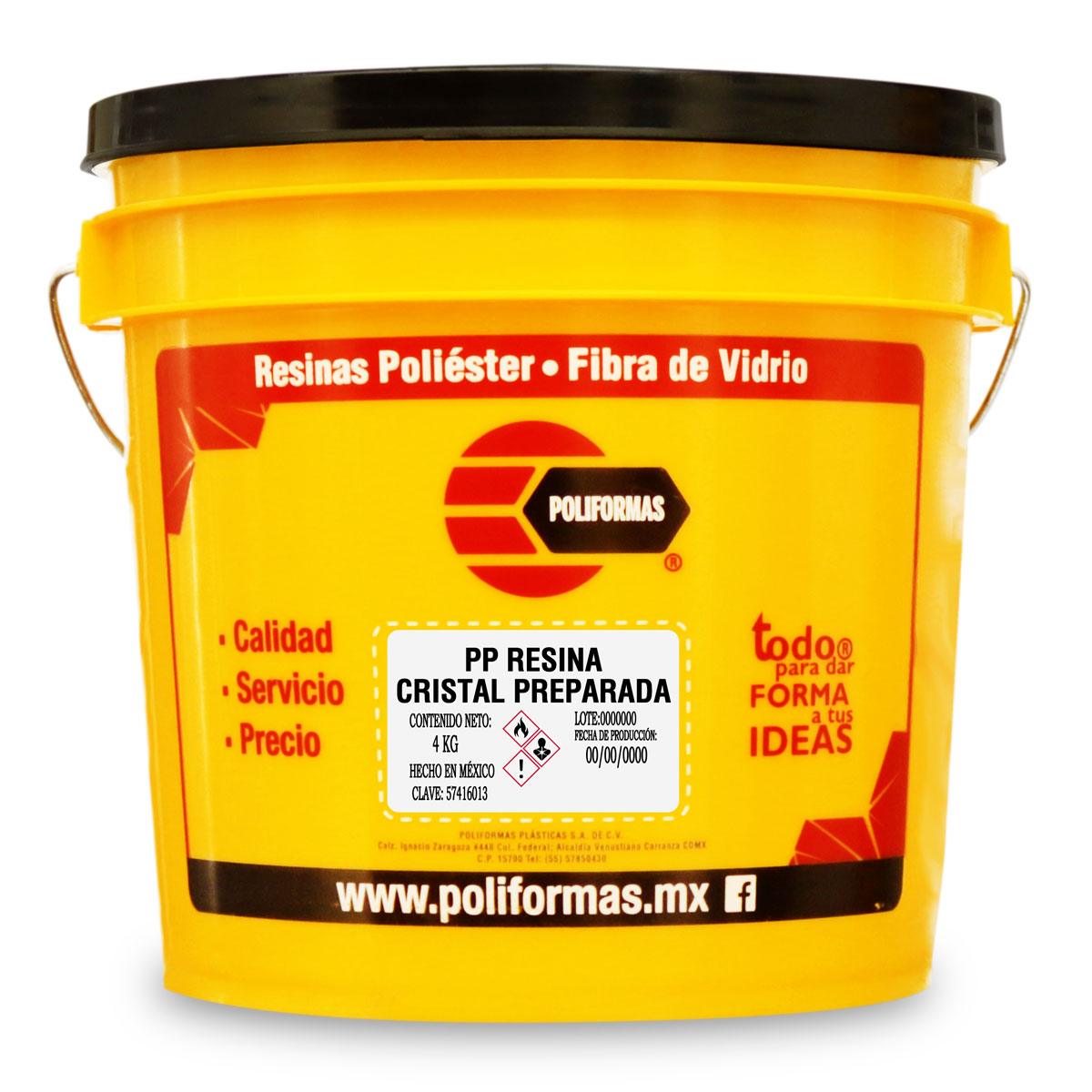 Resina PP cristal preparada - POLIFORMAS PLÁSTICAS