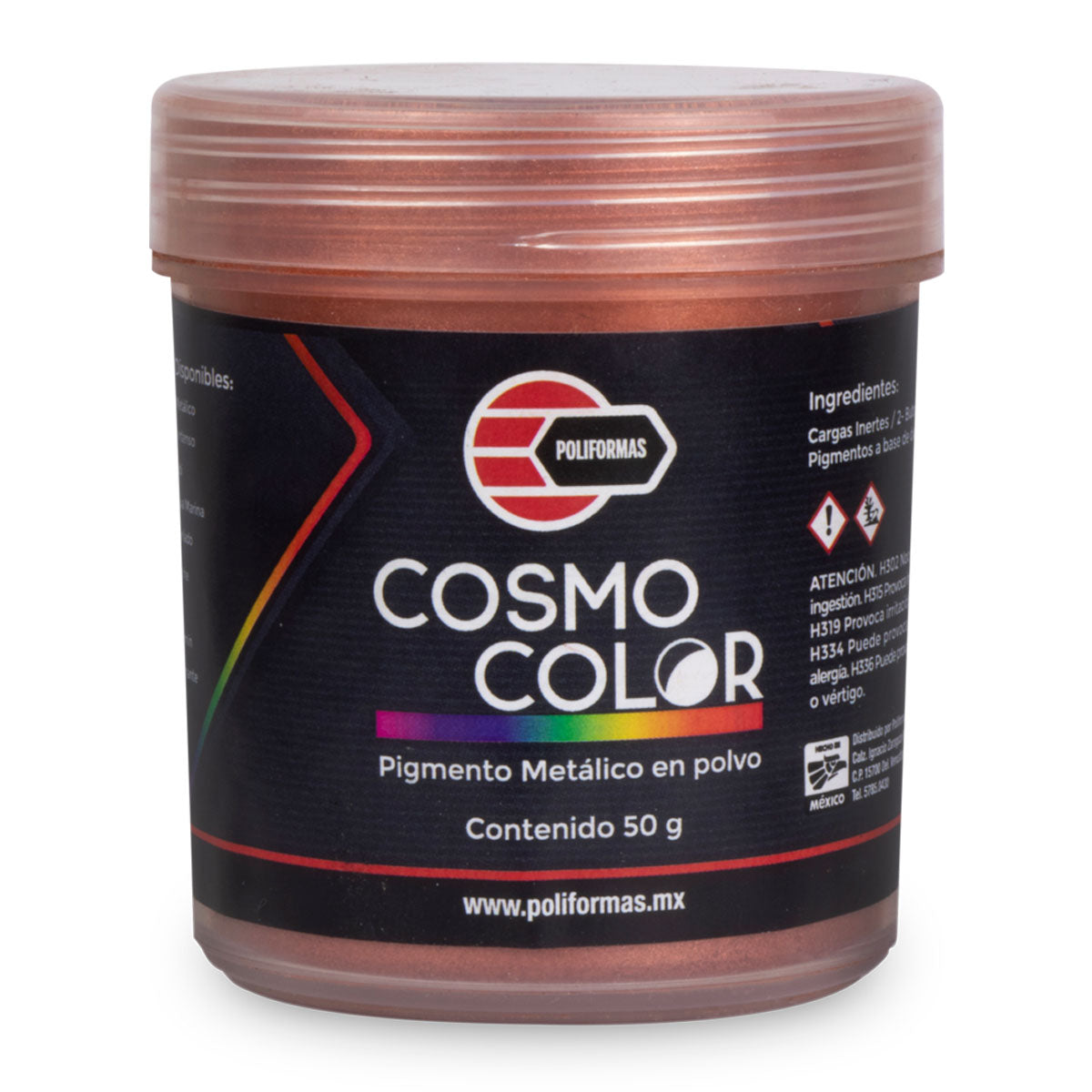 Pigmento en polvo Cosmocolor - POLIFORMAS PLÁSTICAS