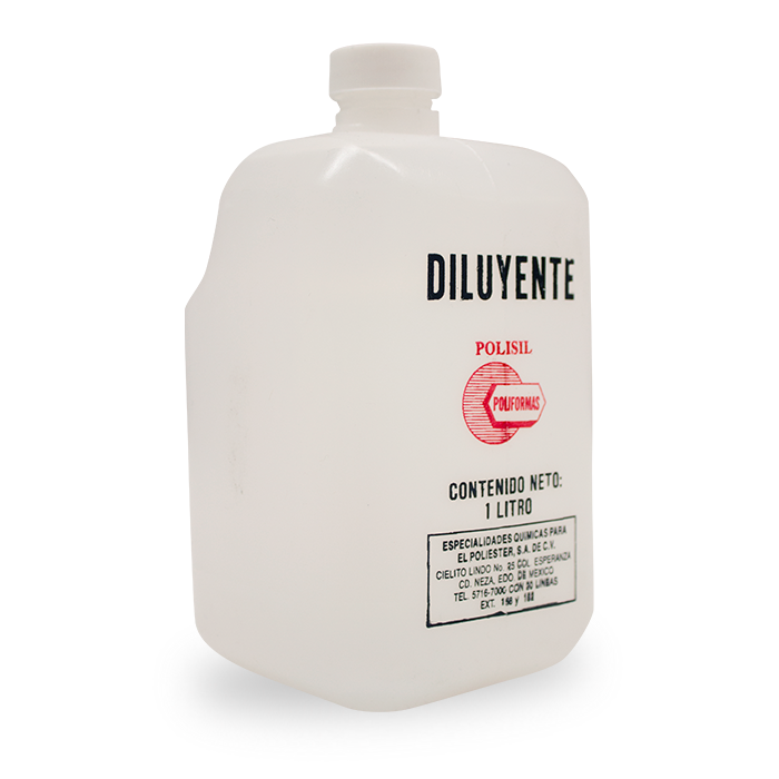 Diluyente de silicón - POLIFORMAS PLÁSTICAS