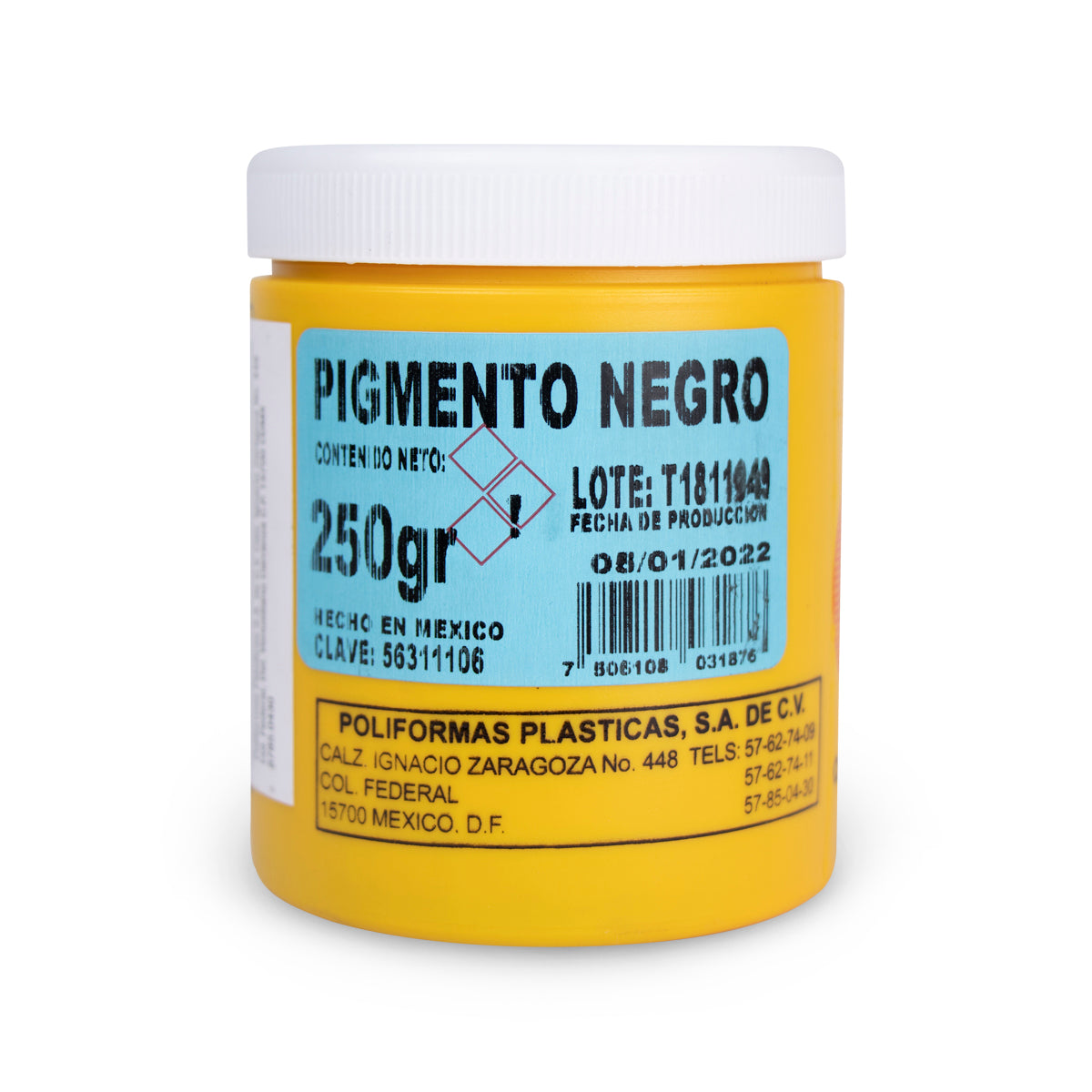 Pigmento en pasta 250g - POLIFORMAS PLÁSTICAS