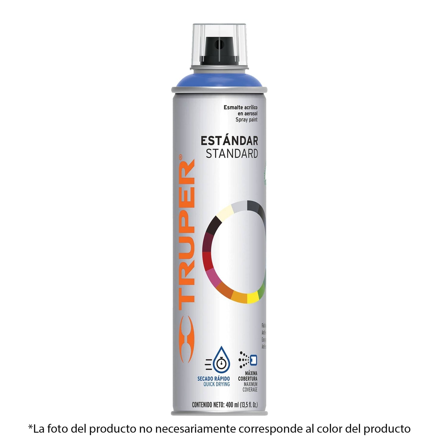 Pintura en Aerosol Negro Mate - POLIFORMAS PLÁSTICAS