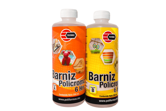 Resina Epóxica Barniz Policromo A-B Secado 6 hrs.