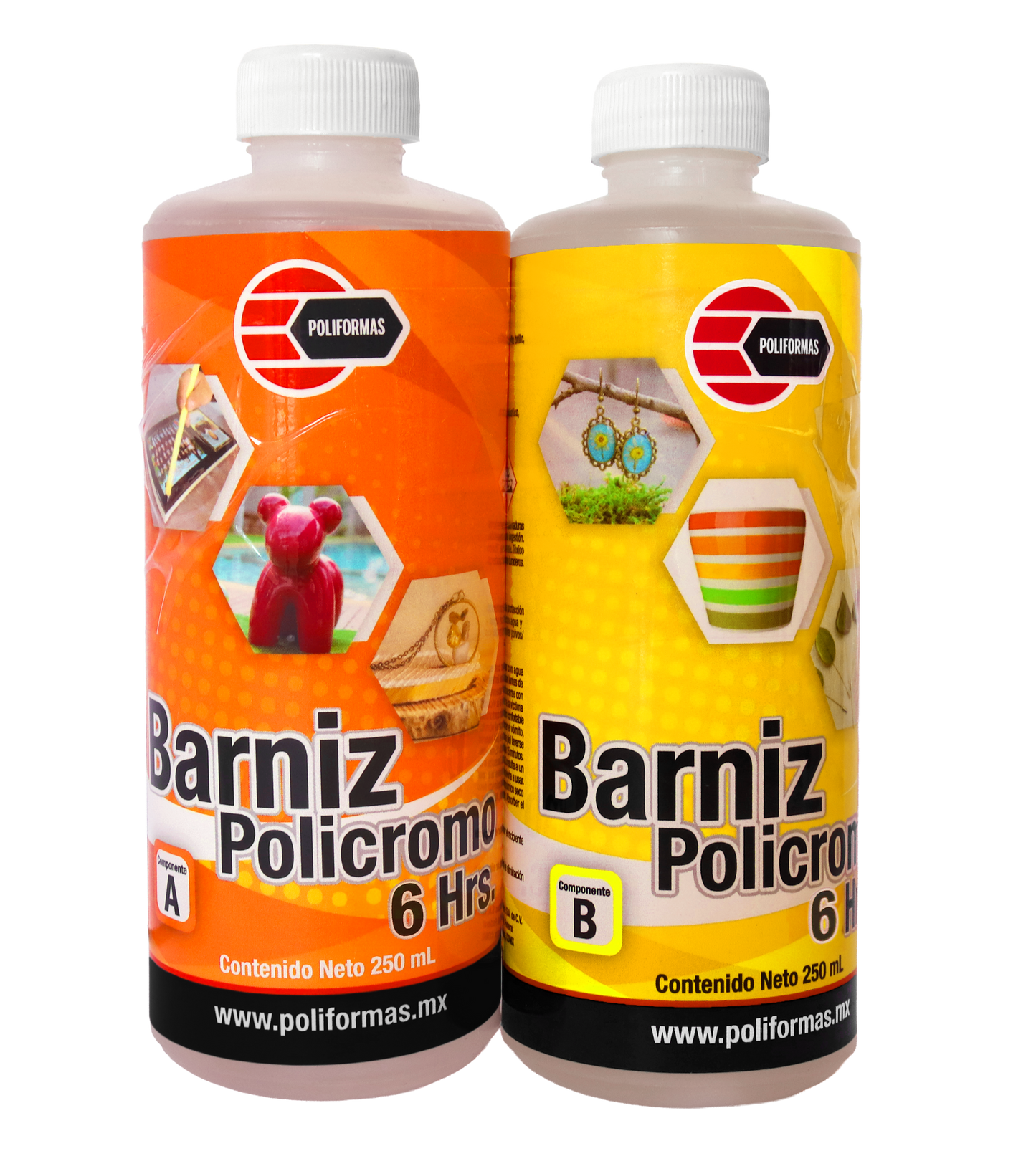 Resina Epóxica Barniz Policromo A-B Secado 6 hrs.