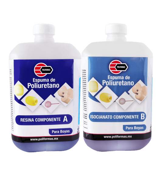 Espuma de Poliuretano Boyas A-B   POLIFORMAS PLASTICAS 