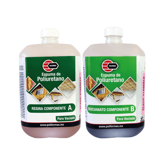 Espuma de poliuretano para vaciado - POLIFORMAS PLÁSTICAS