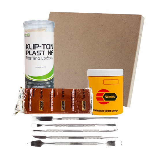 Kit para modelado con plastilina