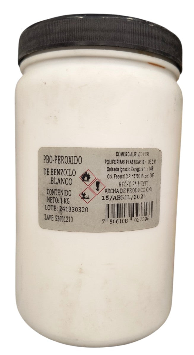 PBO-PEROXIDO DE BENZOILO BLANCO 1 KG. 2da