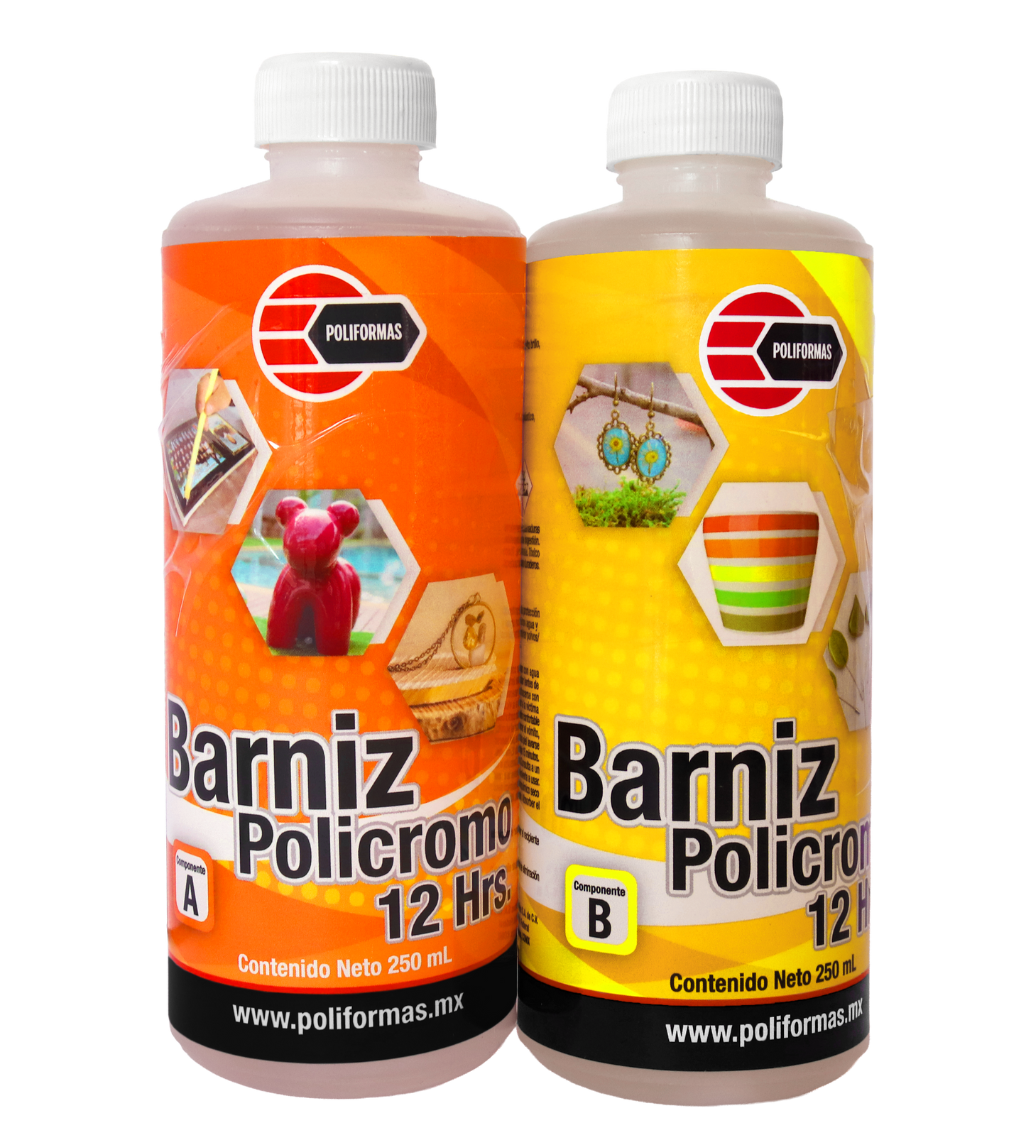 Resina Epóxica Barniz Policromo A-B Secado 12 hrs.