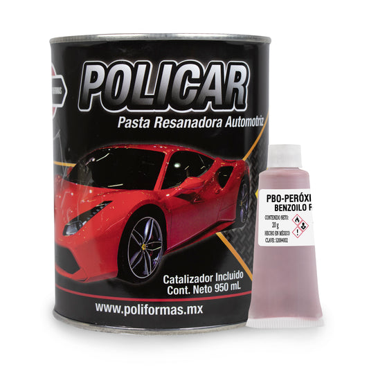 Pasta resanadora Policar - POLIFORMAS PLÁSTICAS