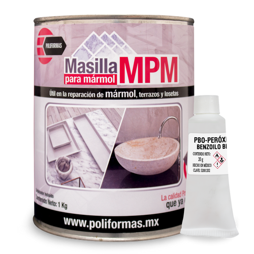 Masilla MPM 1 kg - POLIFORMAS PLÁSTICAS
