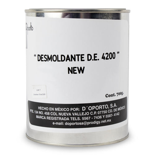 DESMOLDANTE D.E. 4200 new PZA. - POLIFORMAS PLÁSTICAS