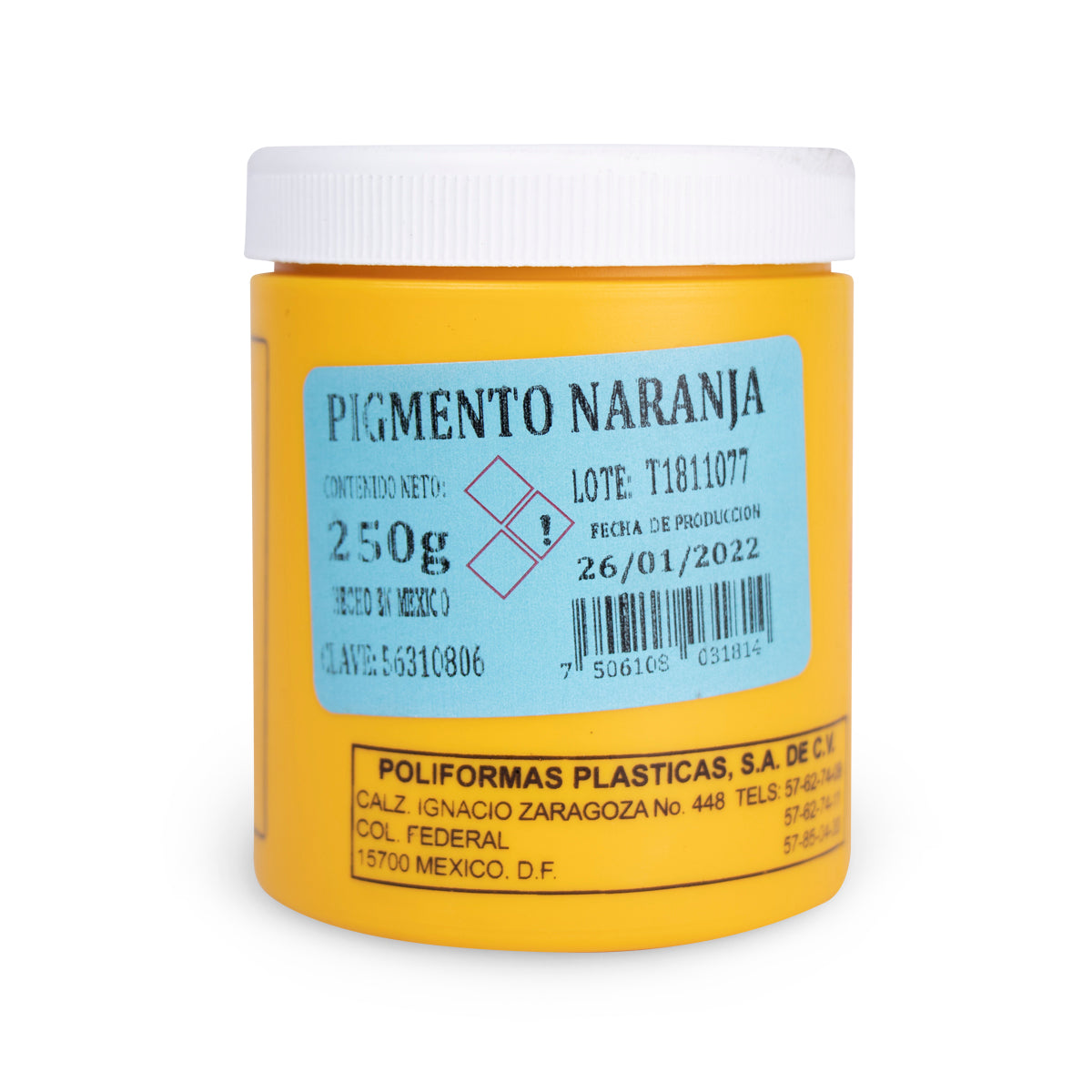 Pigmento en pasta 250g - POLIFORMAS PLÁSTICAS