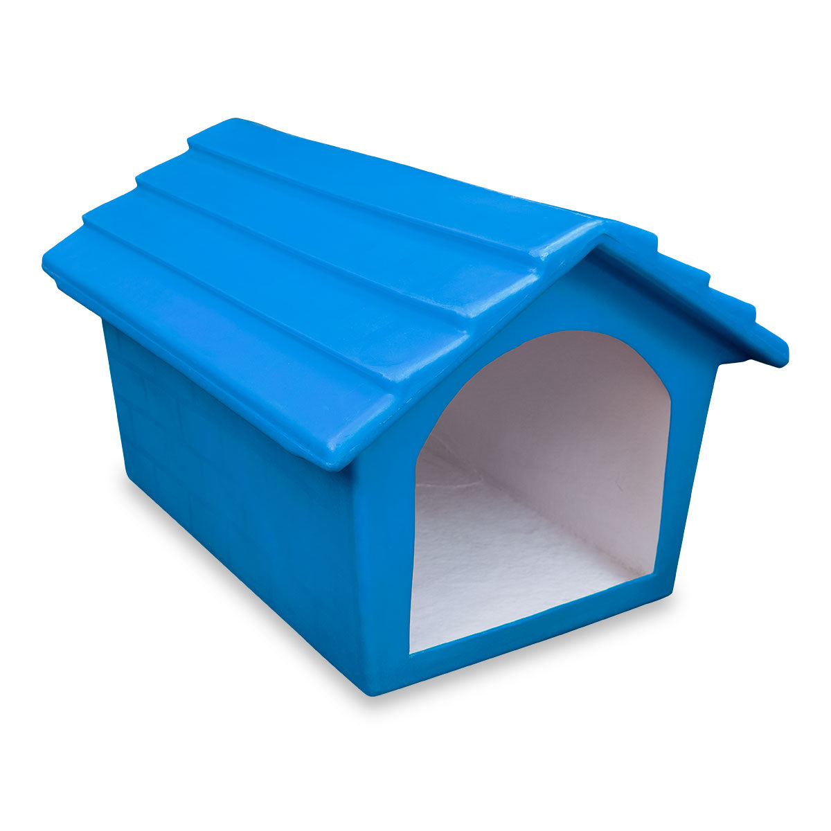 Casa para perros 96x105x98 cm azul, talla XL
