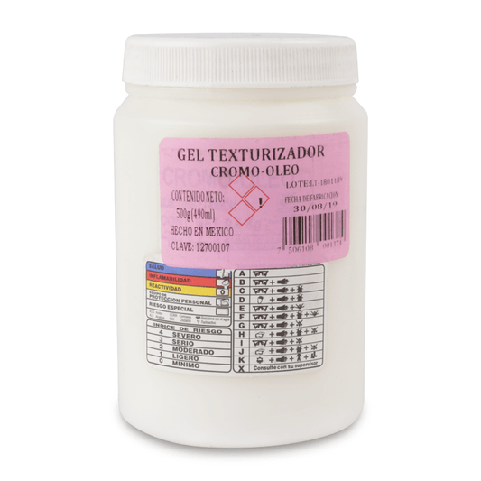 Gel texturizador cromo óleo - POLIFORMAS PLÁSTICAS