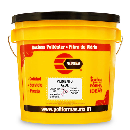 Pigmento en pasta 4Kg - POLIFORMAS PLÁSTICAS