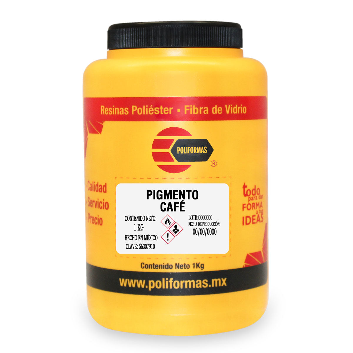 Pigmento en pasta 1Kg - POLIFORMAS PLÁSTICAS