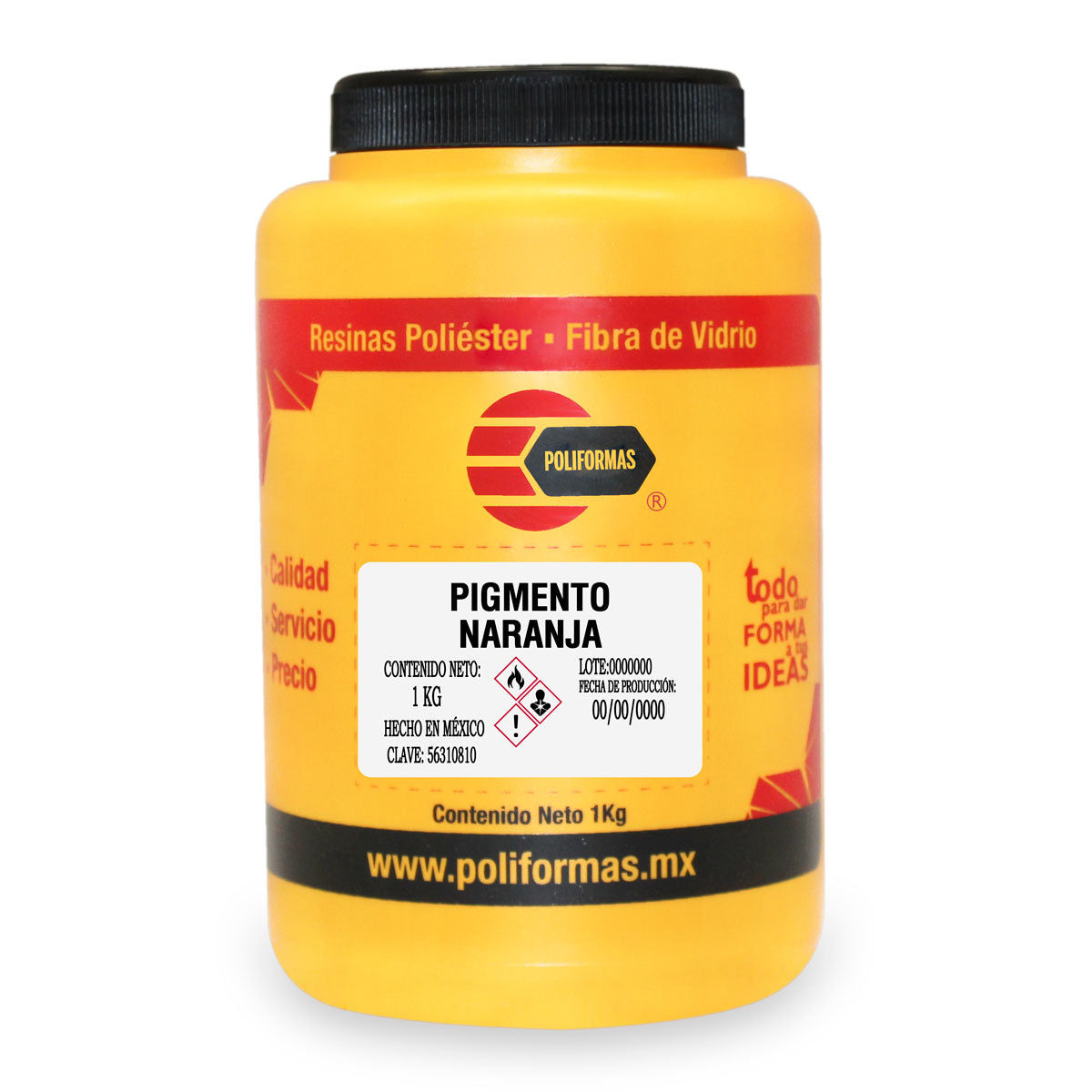 Pigmento en pasta 1Kg - POLIFORMAS PLÁSTICAS