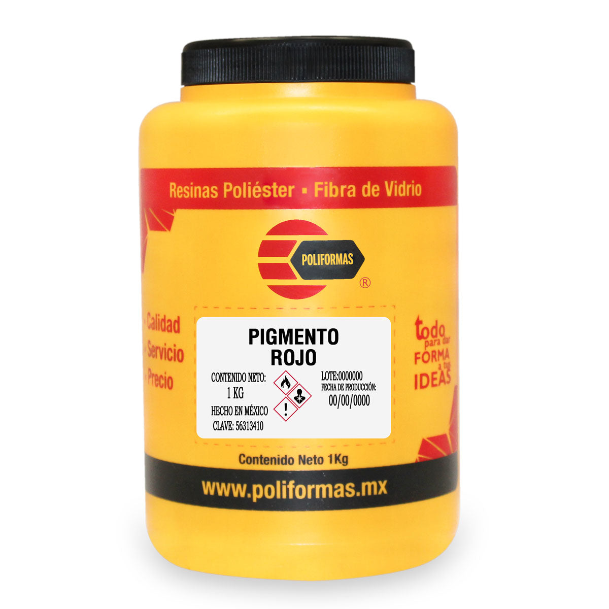Pigmento en pasta 1Kg - POLIFORMAS PLÁSTICAS