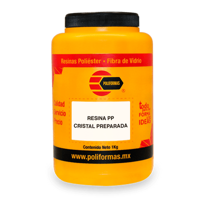 Resina PP cristal preparada - POLIFORMAS PLÁSTICAS