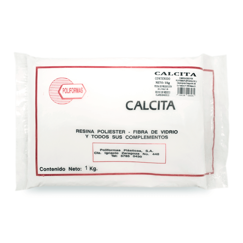 Calcita - POLIFORMAS PLÁSTICAS