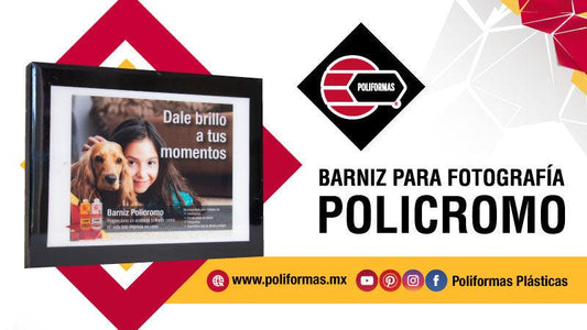 Aplicación de barniz para fotografía Policromo - POLIFORMAS PLÁSTICAS