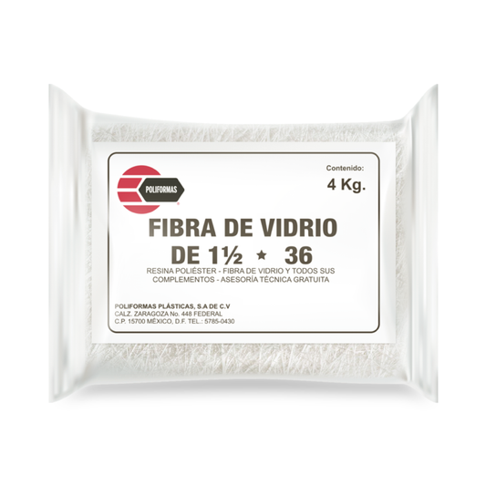 Fibra de vidrio 4 kg - POLIFORMAS PLÁSTICAS