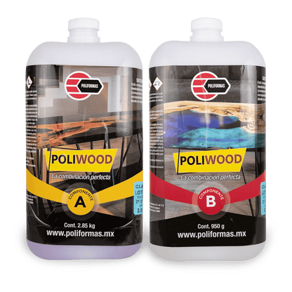 Resina Poliwood sistema A + B - POLIFORMAS PLÁSTICAS