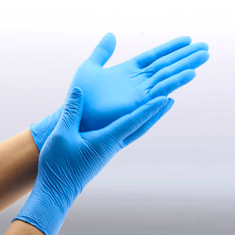 Par de guantes de nitrilo - POLIFORMAS PLÁSTICAS