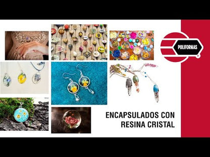 Elaboración de encapsulado con resina cristal preparada
