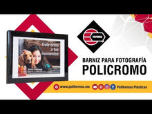 Cargar y reproducir el video en el visor de la galería, Aplicación de barniz para fotografía Policromo
