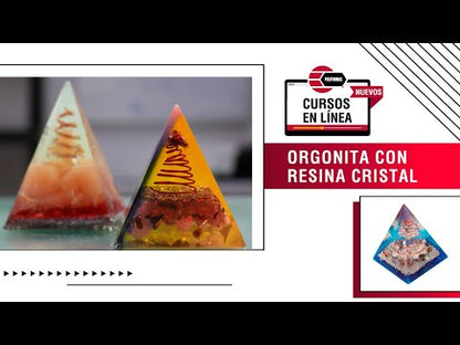 Elaboración de orgonita con resina cristal