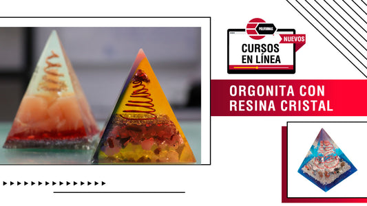 Elaboración de orgonita con resina cristal - POLIFORMAS PLÁSTICAS