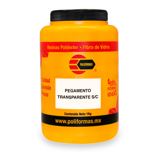 Pegamento Transparente - POLIFORMAS PLÁSTICAS
