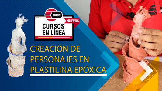 Creación de personajes en plastilina epóxica - POLIFORMAS PLÁSTICAS