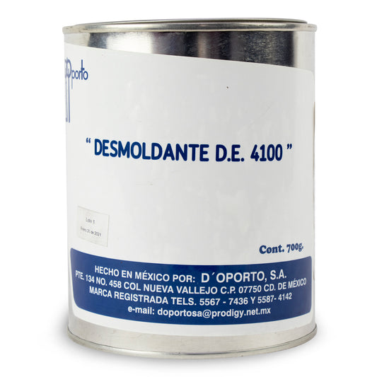 DESMOLDANTE D.E. 4100 - POLIFORMAS PLÁSTICAS